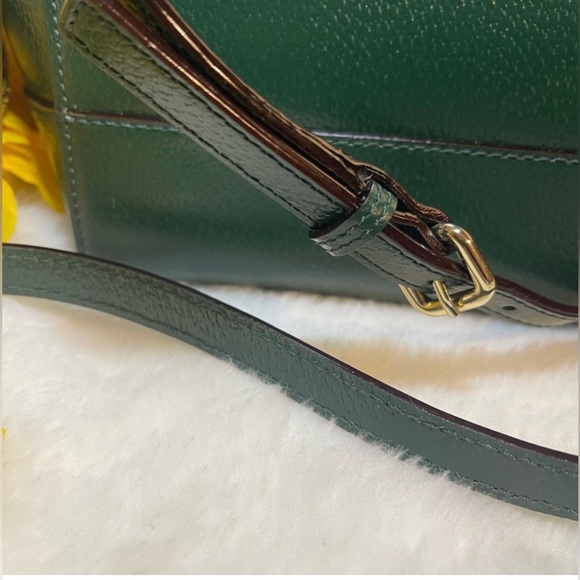 VINTAGE KATE SPADE NEW YORK Wellesley Camryn Cross-Body in Shiny Emerald. 🎁 - Picture 13 of 14